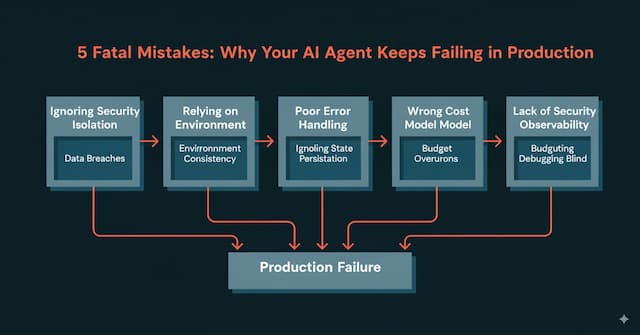 5个致命错误：你的AI Agent为什么在生产环境中频繁“翻车”？